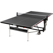 Butterfly Timo Boll Crossline Outdoor Ping Pong Table is new for 2020. It is an outdoor table that is made in Germany and features a a gray top, 3 year warranty and adjustable net set.
